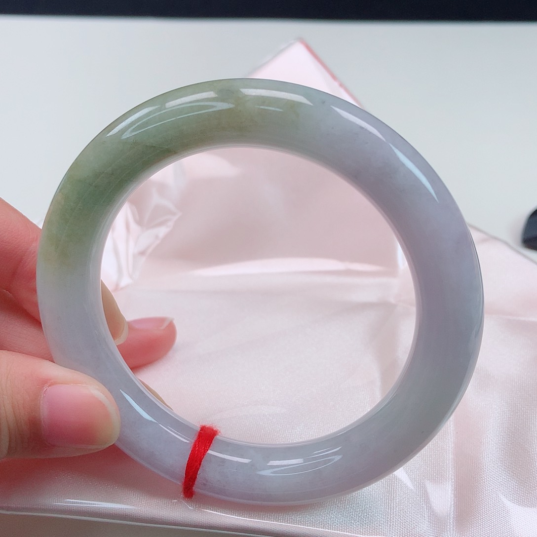 翡翠手镯未镶嵌59圆条