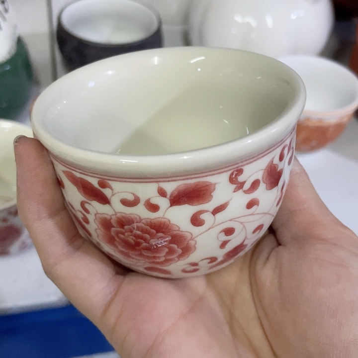 茶具微瑕，介意勿拍