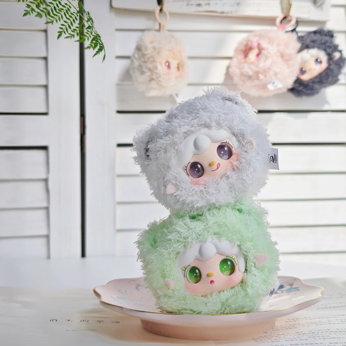 【流沙眼版本】氧氧yooki 团一团小熊系列 毛绒挂件潮玩盲盒