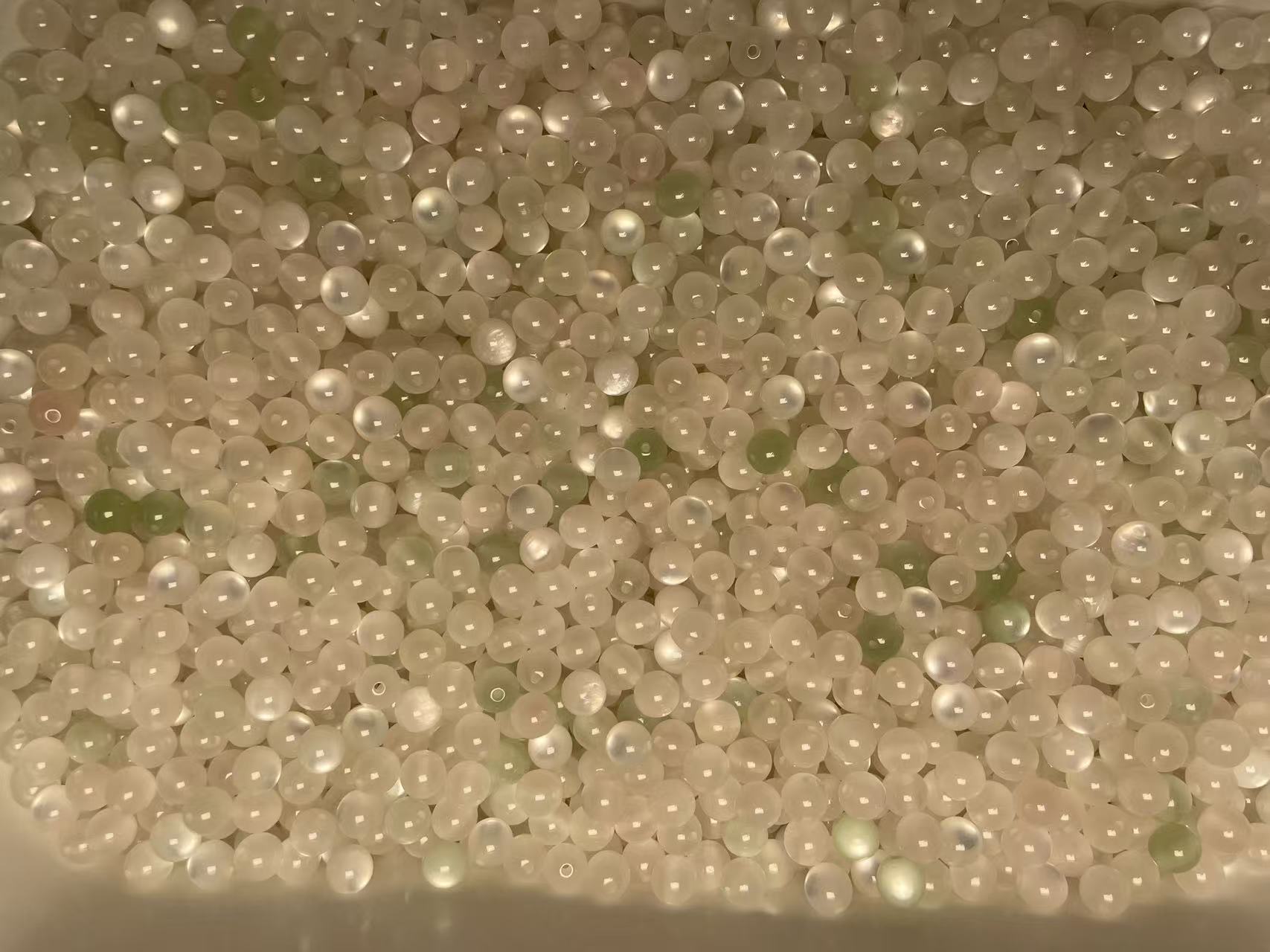 [个人单]卡10m猫眼树脂变色珠珠紫外线太阳光变色散珠圆珠DIY珠子