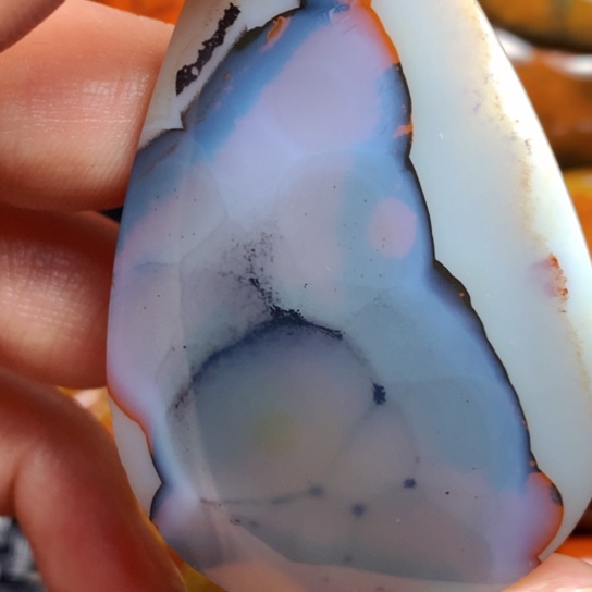 用***5玛瑙/玉髓未镶嵌颈饰