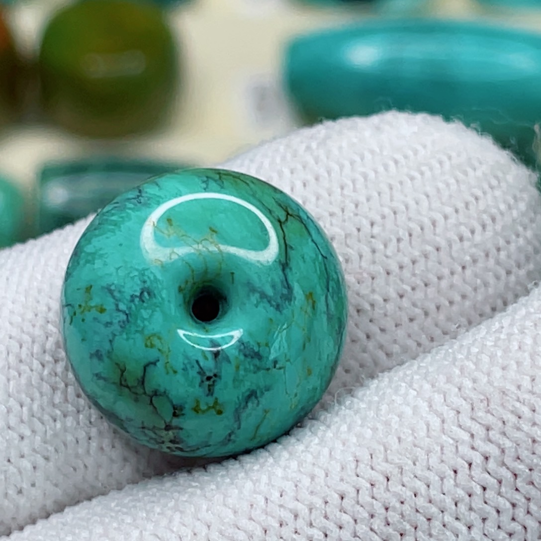 未镶嵌绿松石珠宝奇石雨*