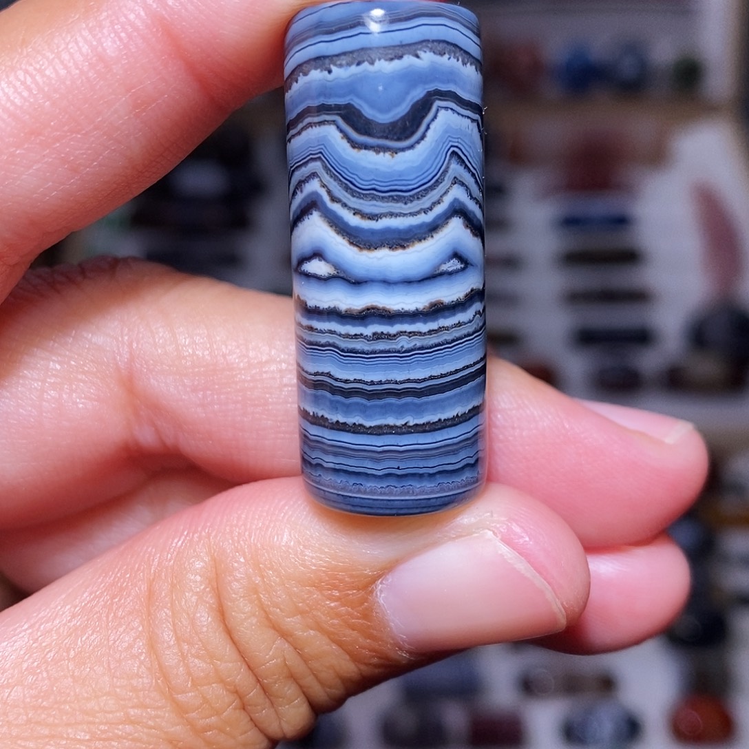 玛瑙未镶嵌吊坠……