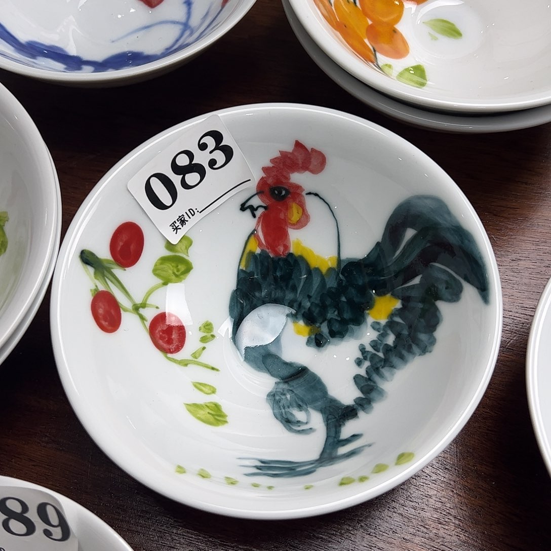 瓷片景德镇陶瓷手工手绘制作