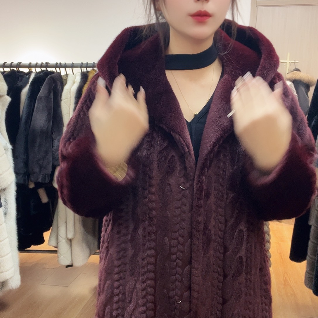 12号皮毛一体外套