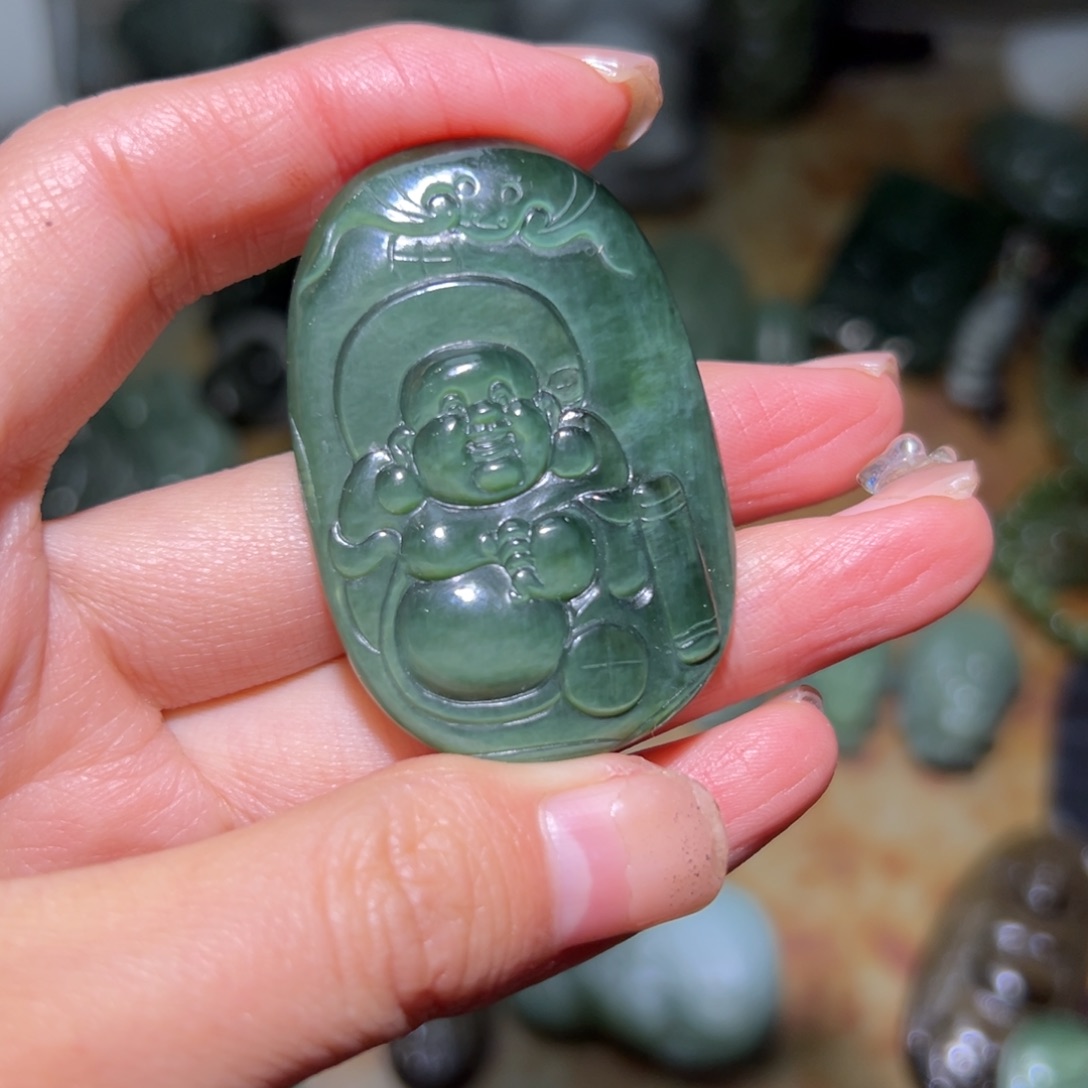 和田玉挂件未镶嵌