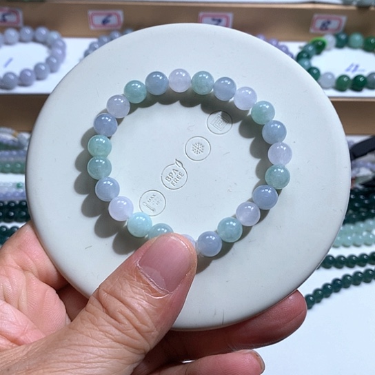 翡翠未镶嵌手链14