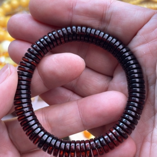 蜜蜡手串未镶嵌手串