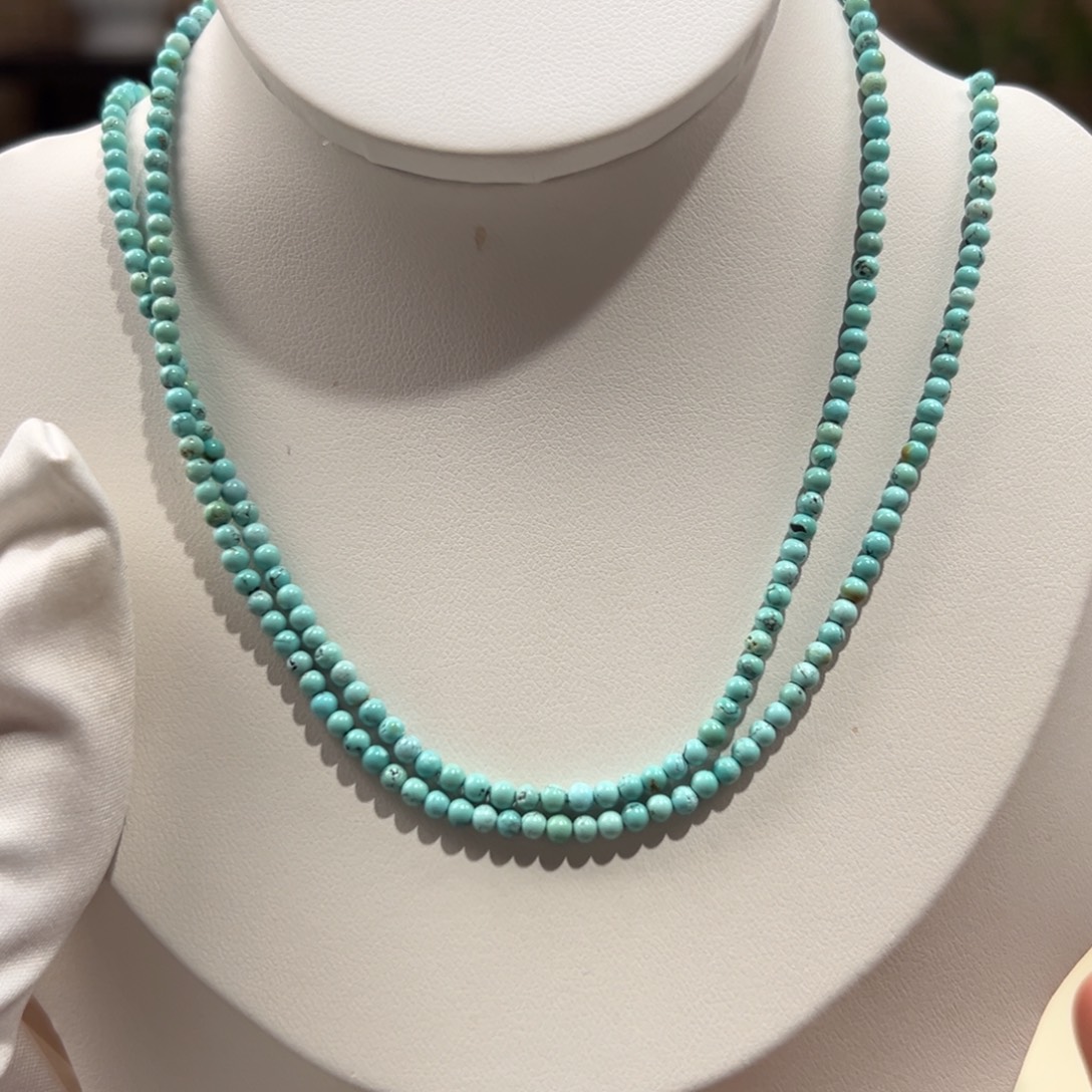 绿松石未镶嵌08小米珠108放漏卡2+