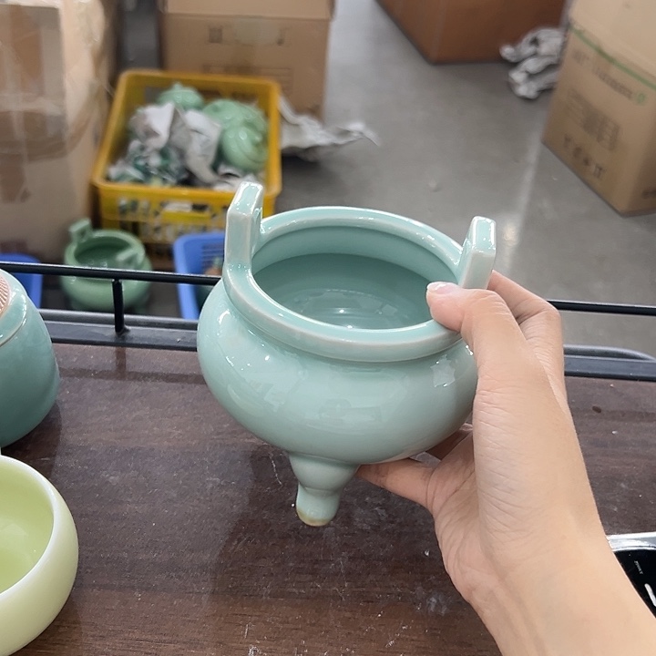 小米茶器龙泉青瓷