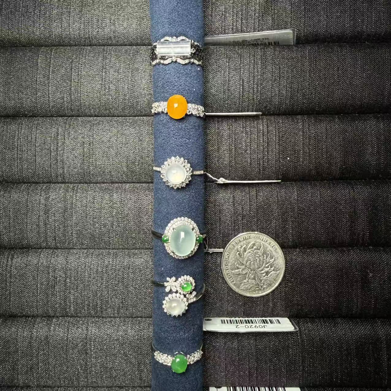 思懿珠宝 18K翡翠戒指-5980-1-ZGM-多样性发一