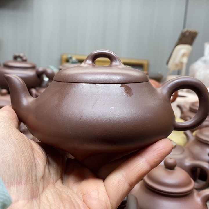 紫砂茶壶天*原矿紫砂壶