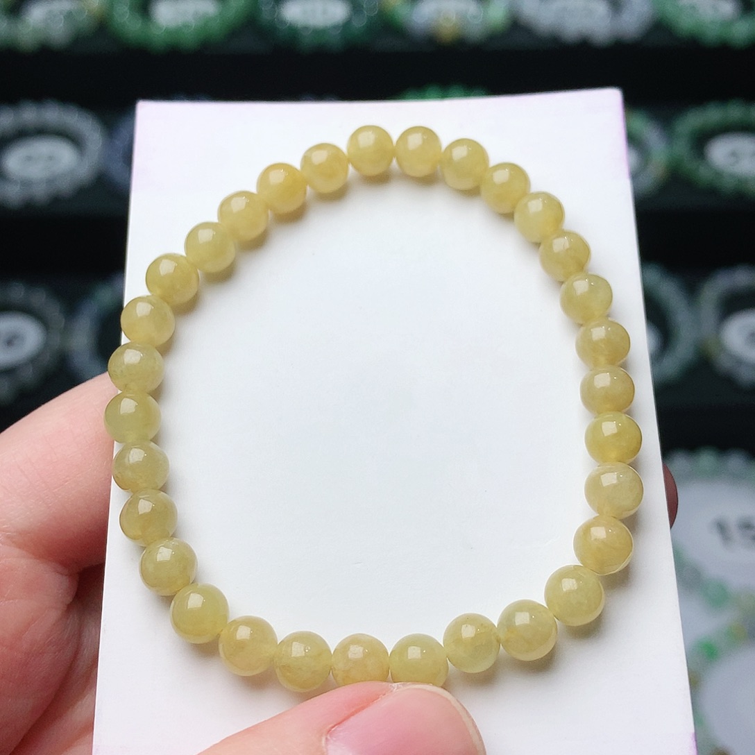 翡翠手链未镶嵌翡翠