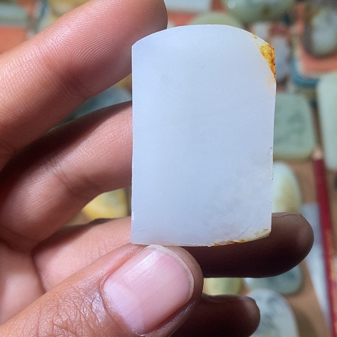 和***尚定制和田玉未镶嵌挂件