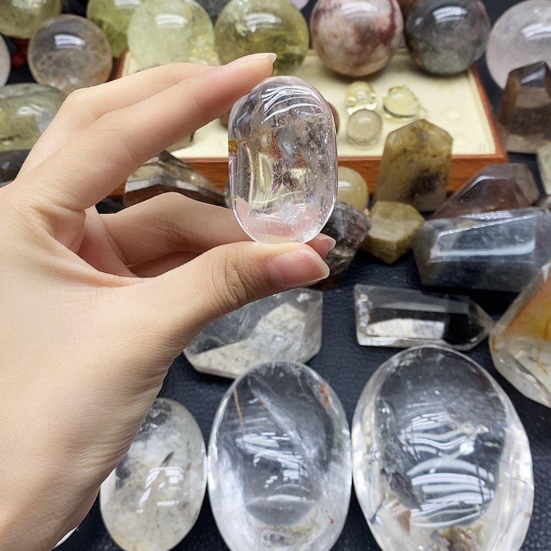 水晶未镶嵌珠宝半成品76水晶石