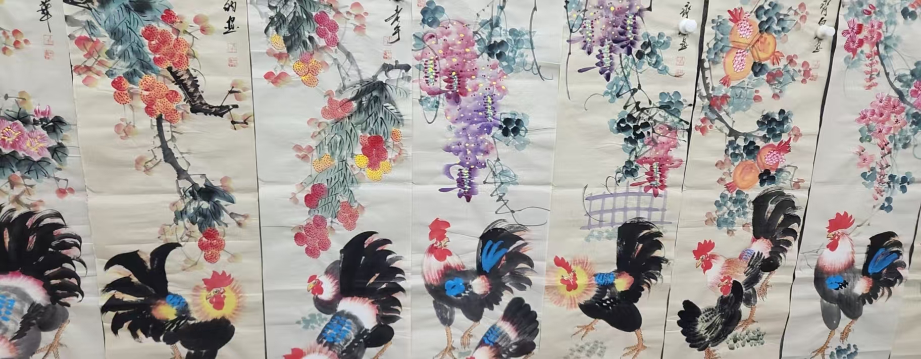 【优斯特】精品十二条屏装饰画通用链接