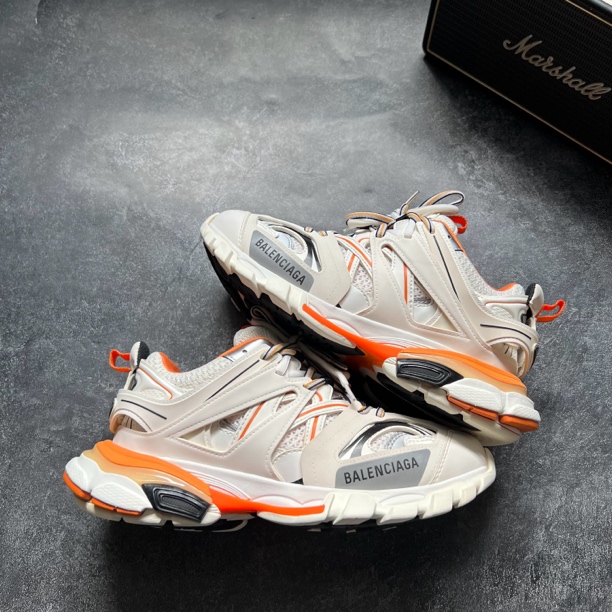99新 Balenciaga/巴黎世家 38码 TRACK白橙 鞋