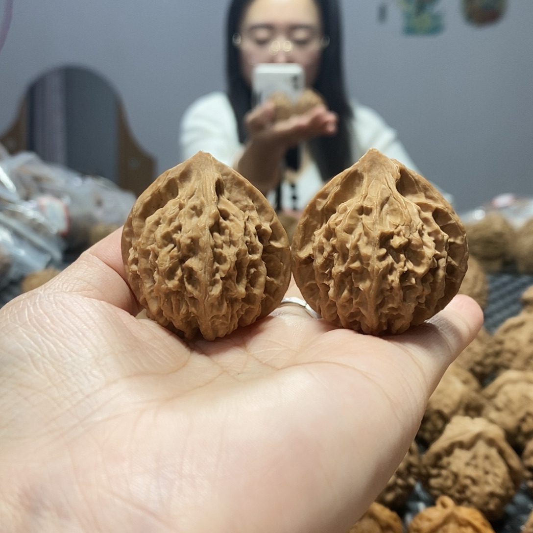 桃核吊坠野生灯笼39