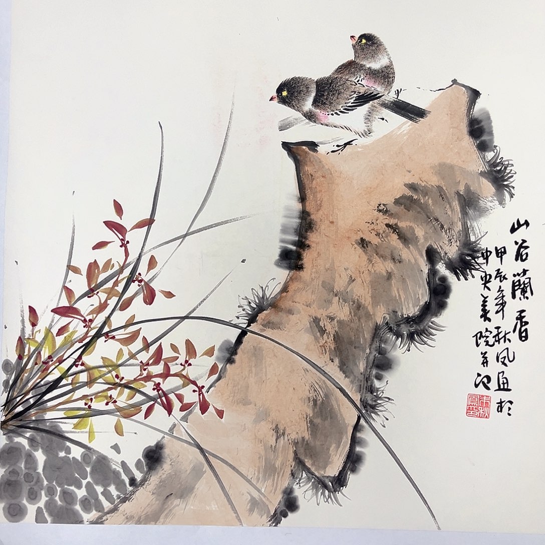 国画国画纯手绘作品