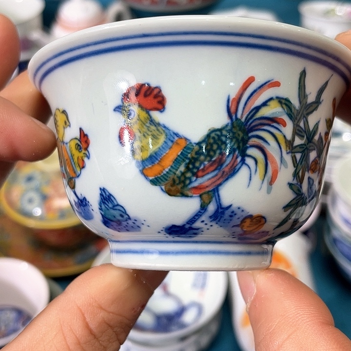 景德镇陶瓷艺术主人杯13444