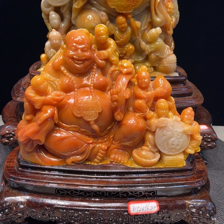 寿山石真*趣寿山石摆件