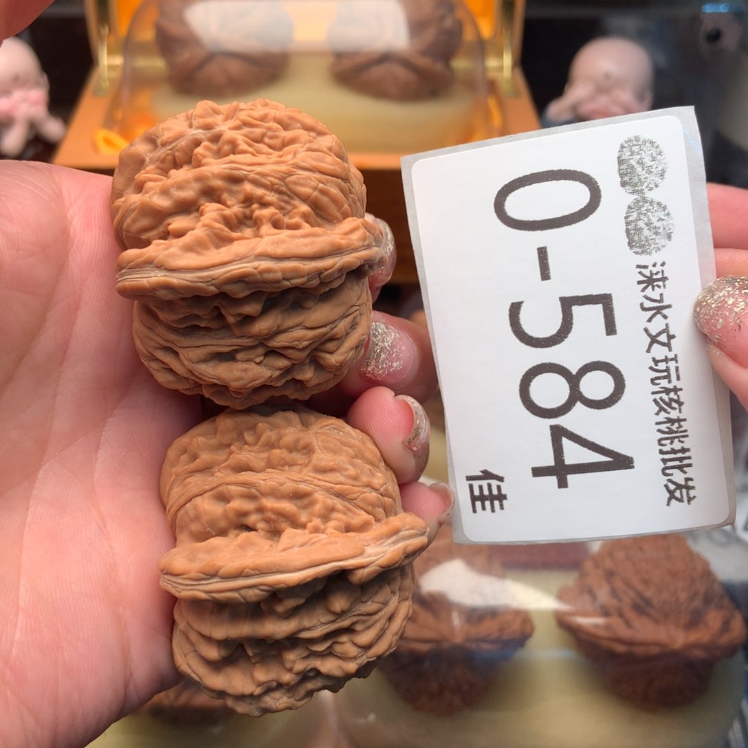 文玩核桃把件44四座楼