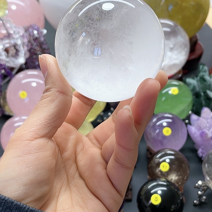 水晶白水晶卡6.7A100未镶嵌