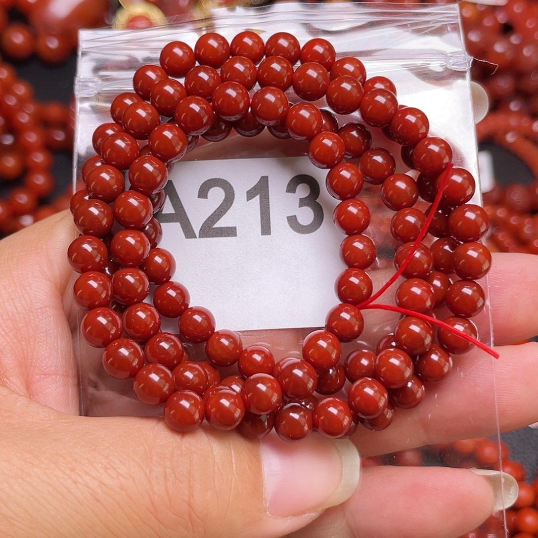 未镶嵌手链南红玛瑙希*