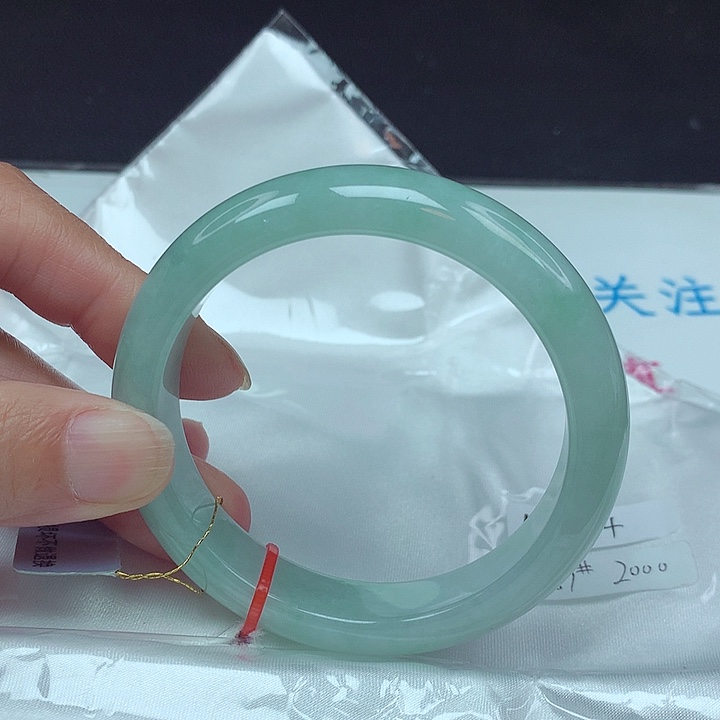 未镶嵌手镯翡翠57圈3804