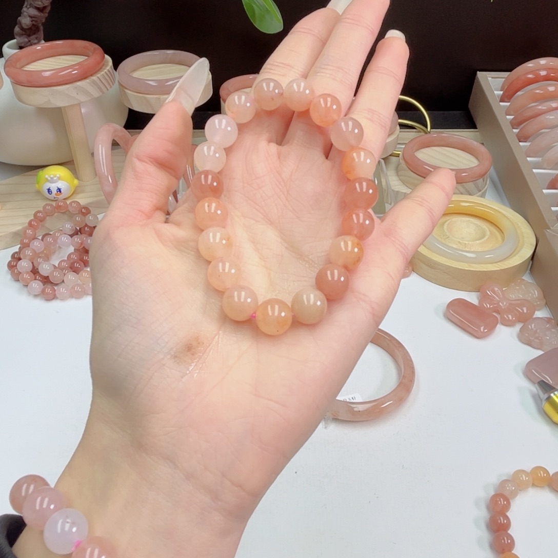 美***约石英质玉未镶嵌手镯