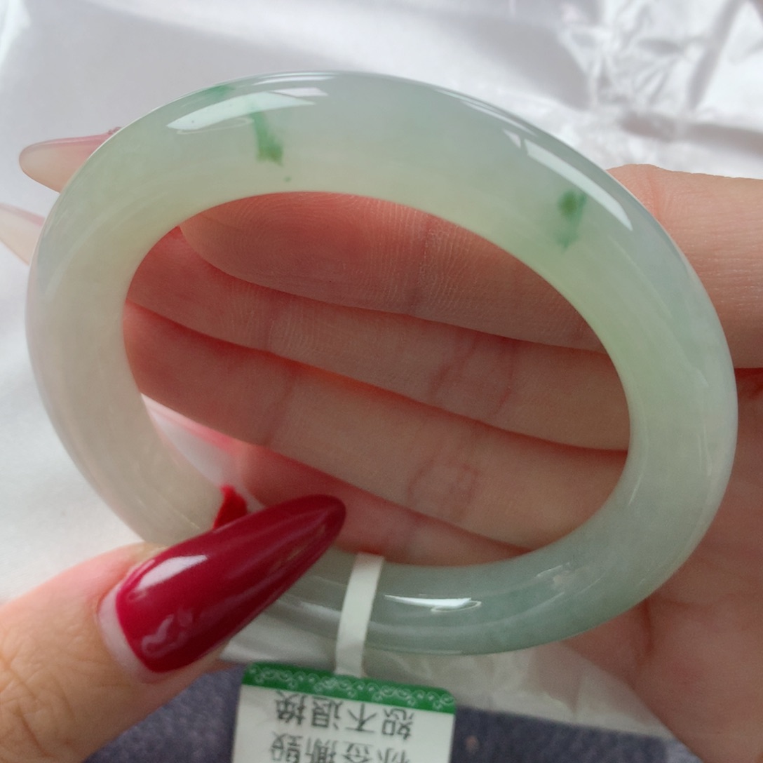 未镶嵌手镯翡翠缅甸天然翡翠A货51