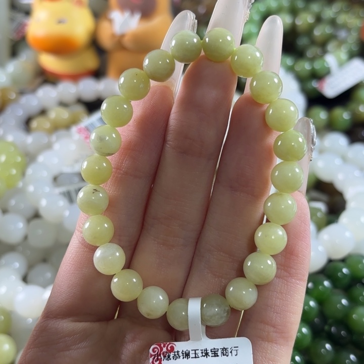和田玉未镶嵌手链77