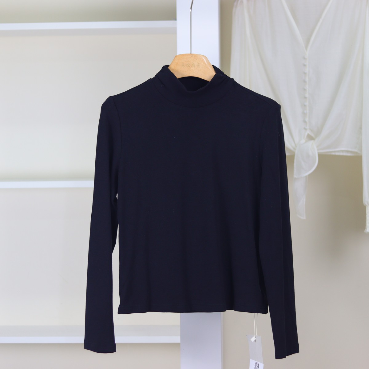 麦迪尚品 一路童行【沙YM】31020742半高领针织衫春秋专柜撤柜