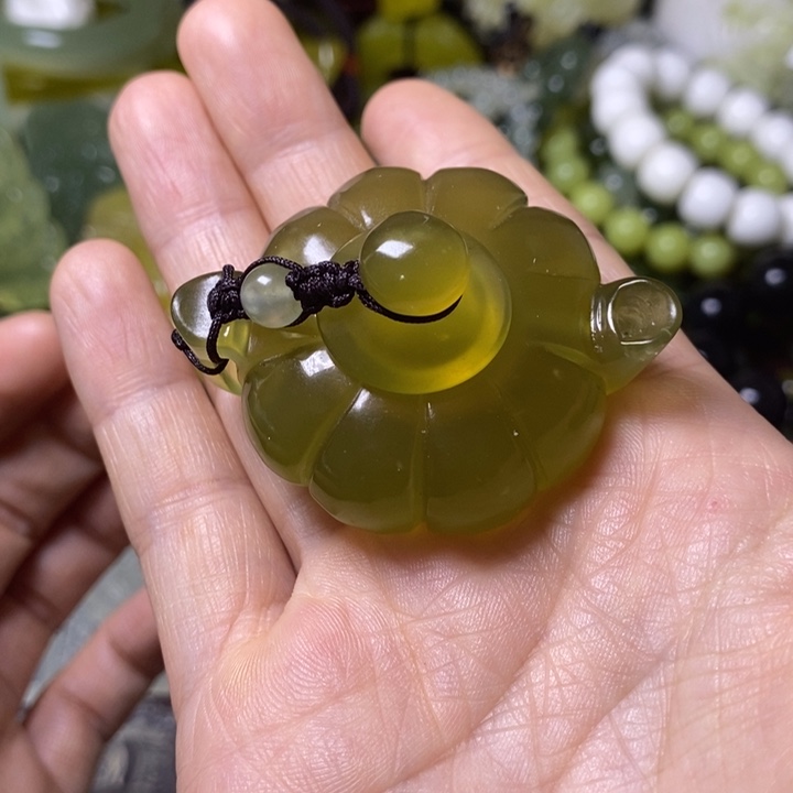 岫玉岫玉手把未镶嵌