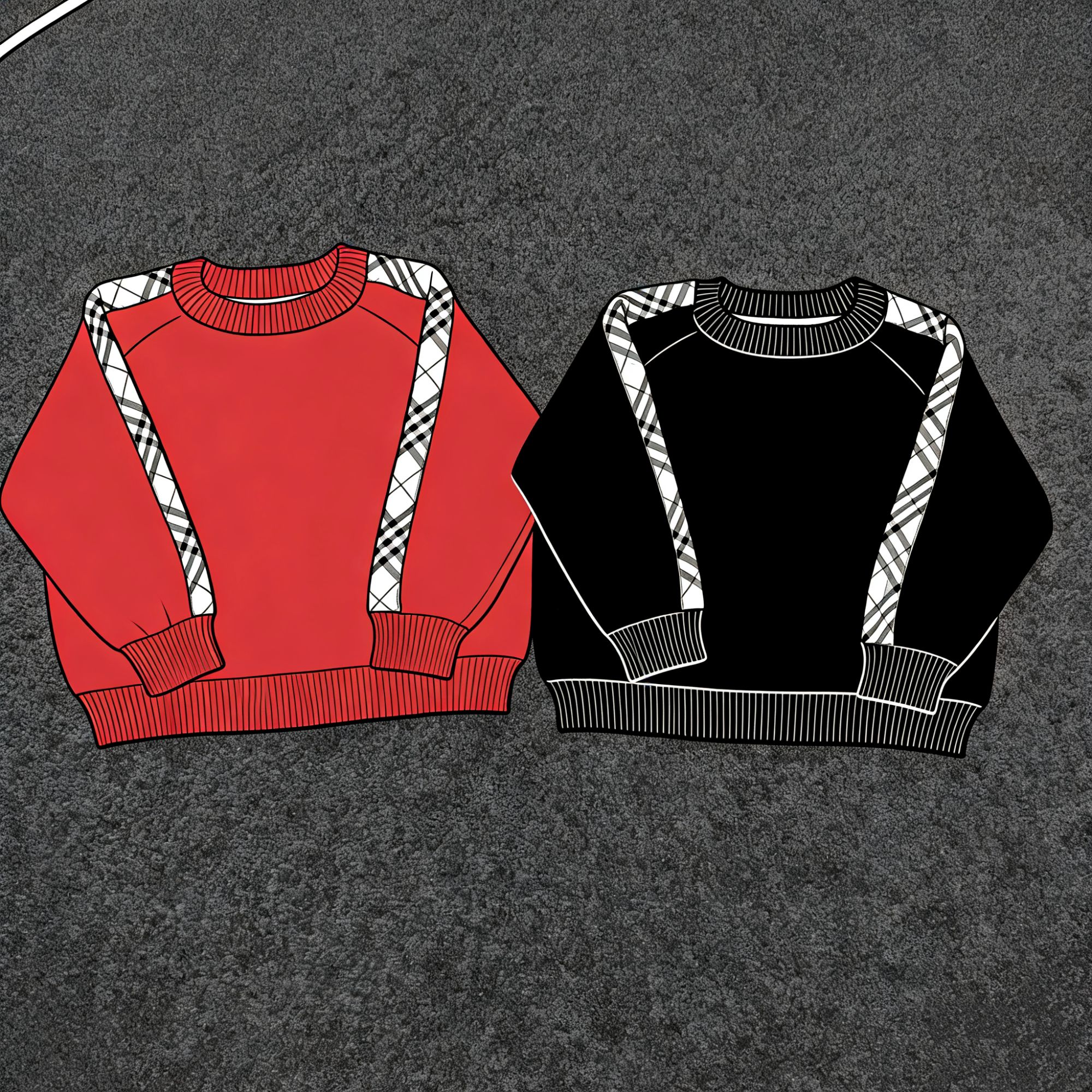 508巨厚针保暖织毛衣加自发热澳绒加绒毛衣儿童圆领加厚加厚套头