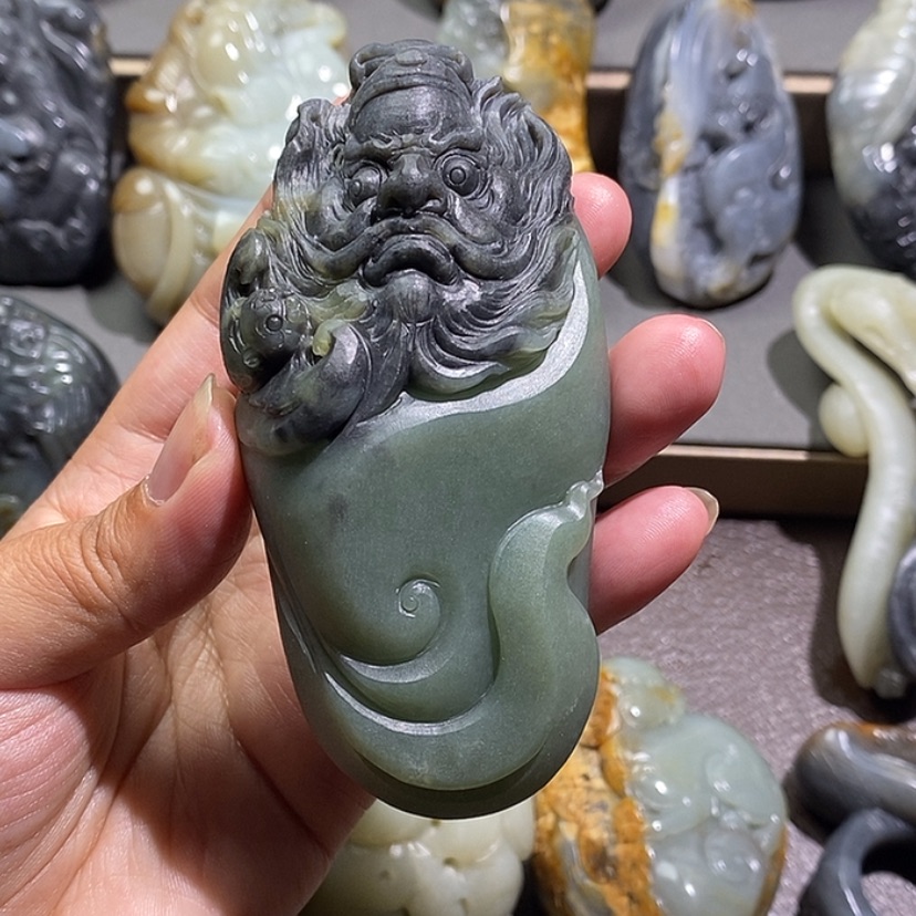 【闪购商品】和田玉把件未镶嵌筑*梦定制