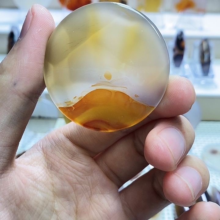 玛瑙/玉髓吊坠(不含链)未镶嵌