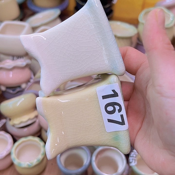 红陶陶瓷花盆当场满12包邮