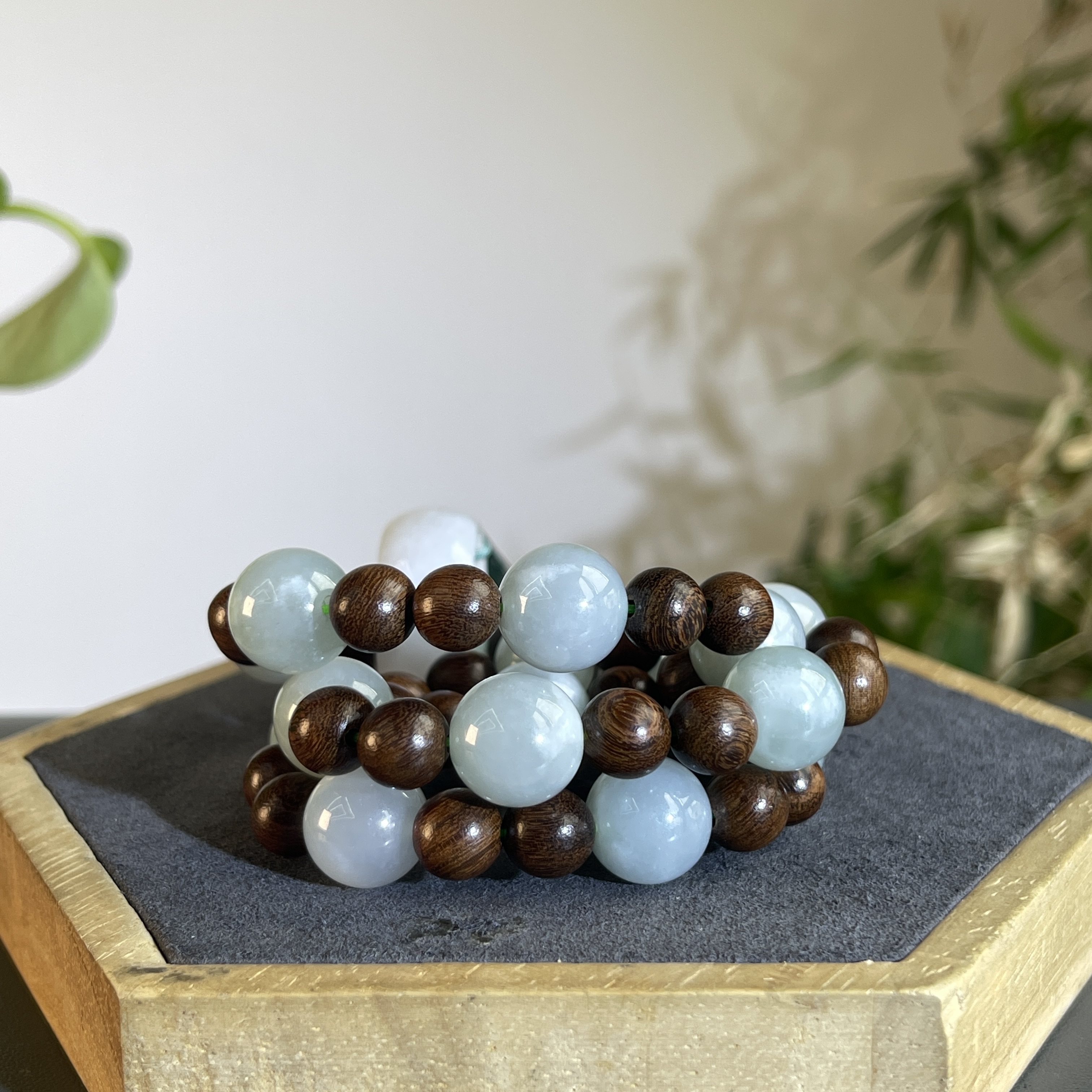 JTA24-011 天然缅甸翡翠A货 翡翠珠链（含配饰）