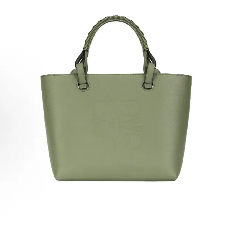 99新 LOEWE/罗意威 罗意威手提头层牛皮新款单肩斜跨