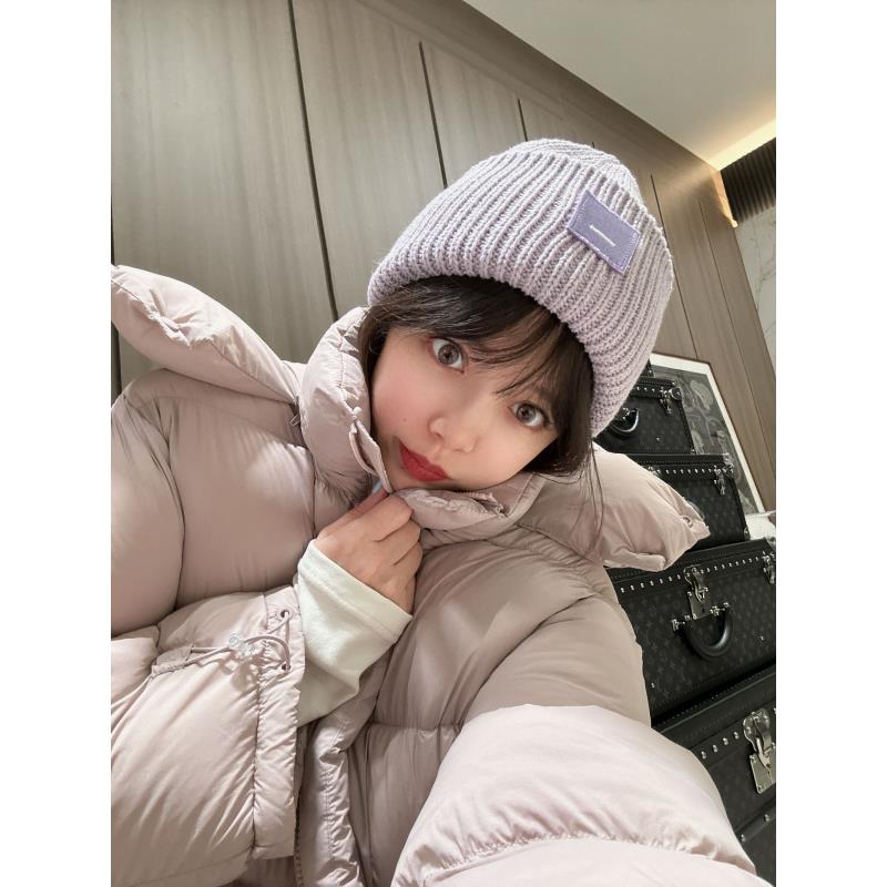 BETTER JOELAY-【方块笑脸帽】时尚秋冬针织帽软顶百搭HZ5119