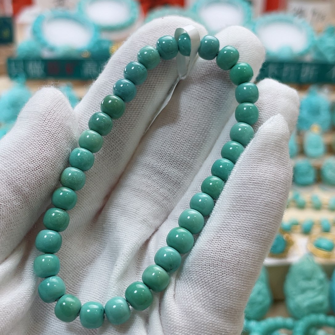 绿松石珠宝奇石未镶嵌