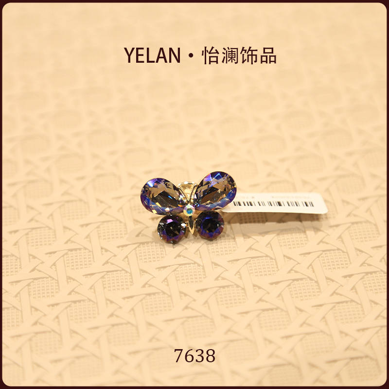 合金胸针 【YILEN 怡澜】原创设计师款胸针~7638