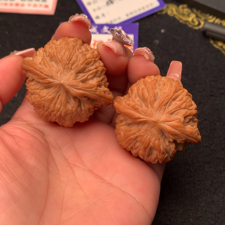 文玩核桃吊坠67号42磨盘全