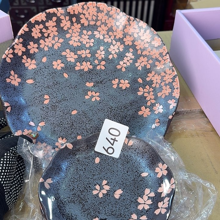 瓷片很好看的盘子