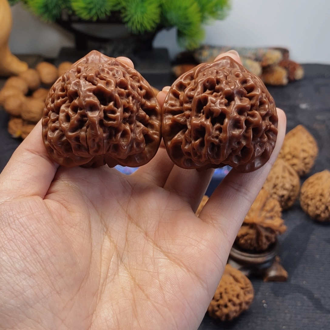 文玩核桃吊坠官帽43