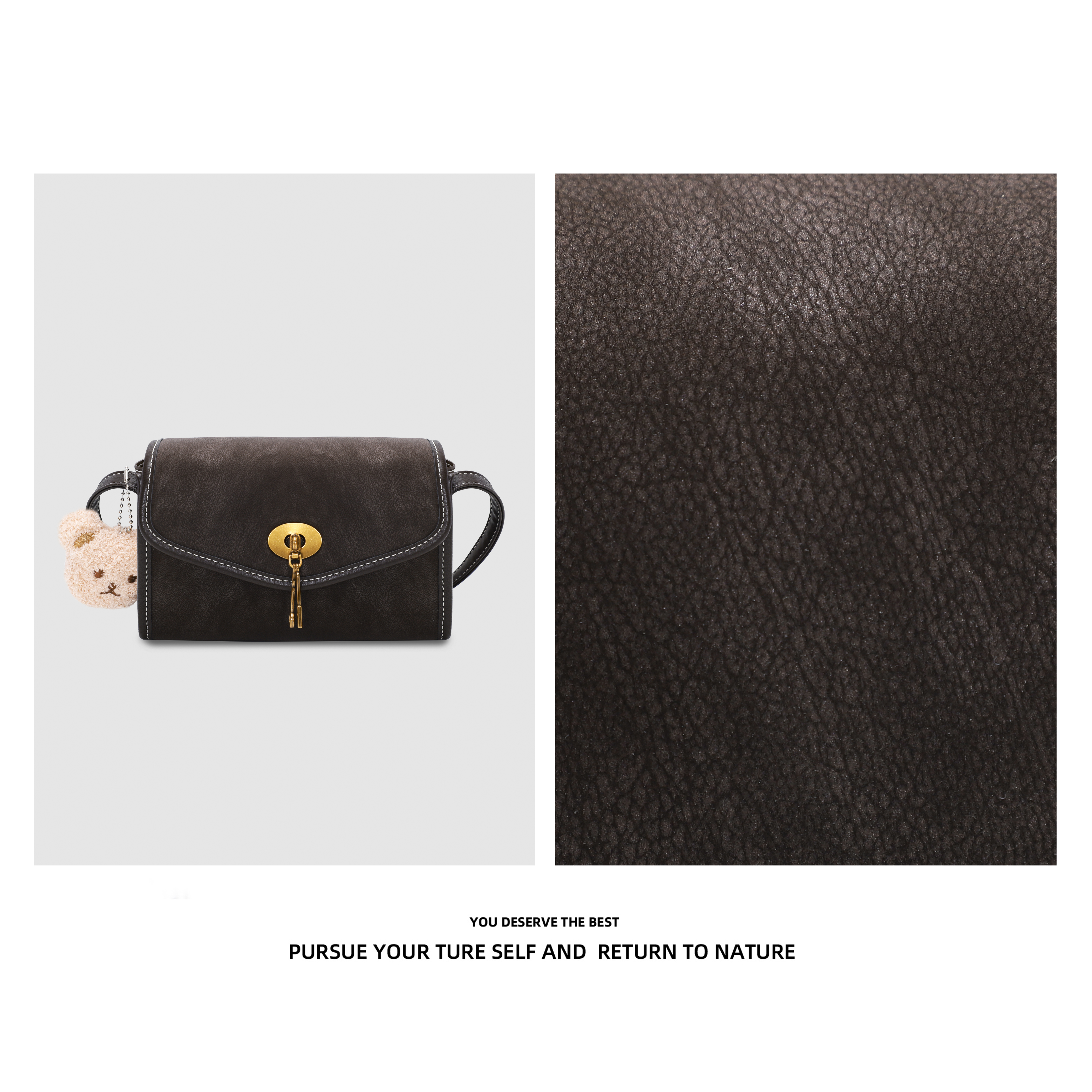 便携款单肩斜挎小方包休闲简约手机包女秋冬新款23101-2