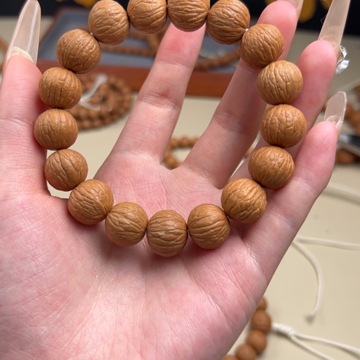 手串猴头核桃凤羽9.9