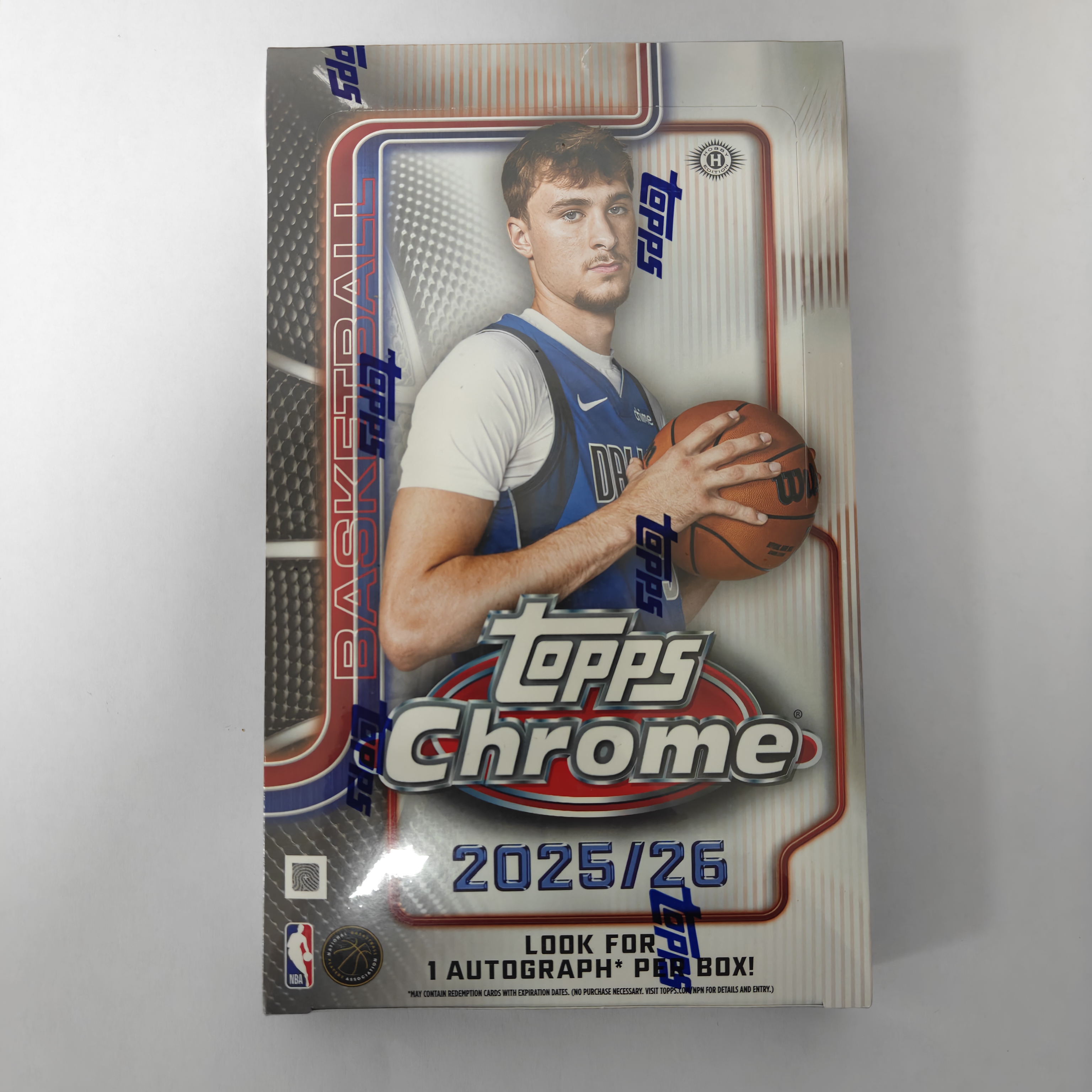 【代拆】 2025-26 topps chrome hobby 篮球 球星卡 盲盒 