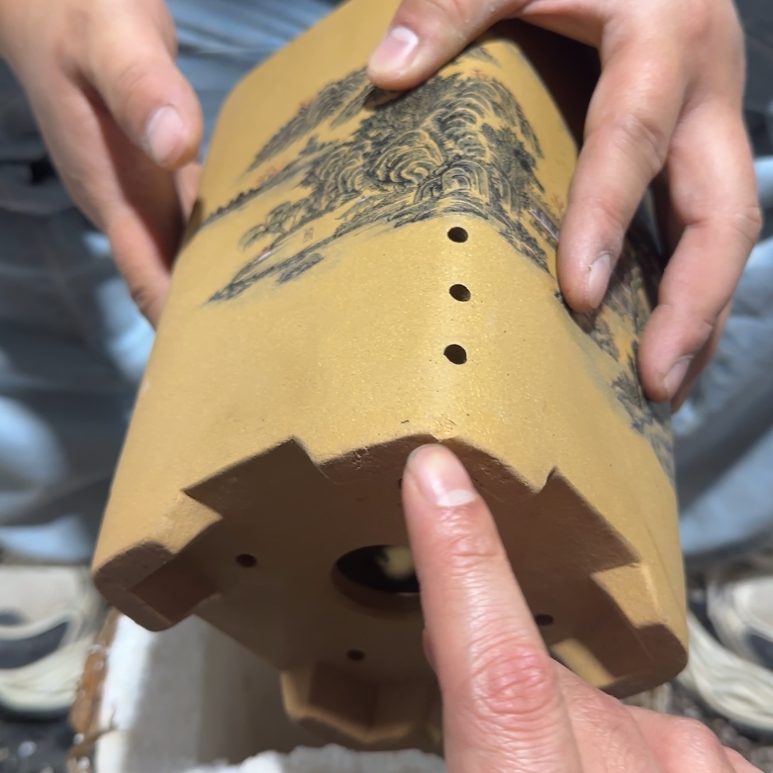 紫砂花盆瑕疵是不需要